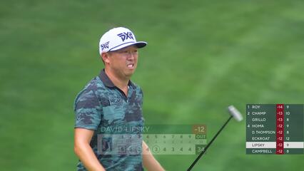David Lipsky | Round 3 | 9th hole | Shot 4 | 2025 John Deere