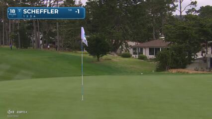 Scottie Scheffler | Round 1 | 4th hole | Shot 2 | 2025 AT&T Pebble Beach