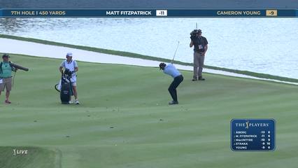 Cameron Young | Round 4 | 7th hole | Shot 2 | 2026 THE PLAYERS