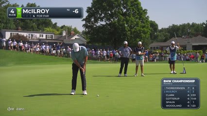 Rory McIlroy | Round 2 | 17th hole | Shot 4 | 2026 BMW Championship