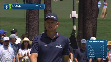 Justin Rose | Round 2 | 6th hole | Shot 3 | 2026 Truist Championship