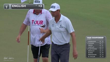 Harris English | Round 1 | 7th hole | Shot 4 | 2025 TOUR Championship