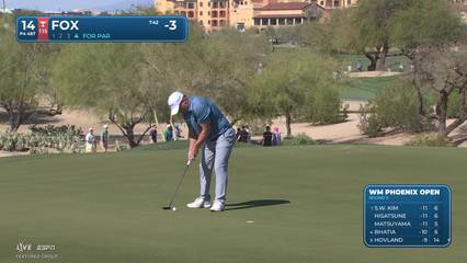 Ryan Fox | Round 3 | 14th hole | Shot 4 | 2026 WM Phoenix Open