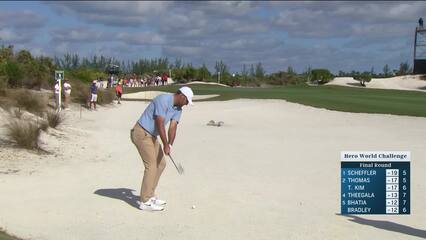 Scottie Scheffler | Round 4 | 6th hole | Shot 3 | 2024 Hero World Challenge