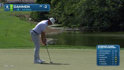 Joel Dahmen | Round 2 | 6th hole | Shot 4 | 2026 Cognizant Classic