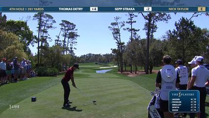 Nick Taylor | Round 1 | 4th hole | Shot 1 | 2025 THE PLAYERS