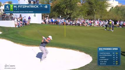 Matt Fitzpatrick | Round 2 | 4th hole | Shot 2 | 2026 WM Phoenix Open