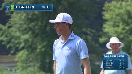 Ben Griffin | Round 1 | 2nd hole | Shot 4 | 2026 John Deere