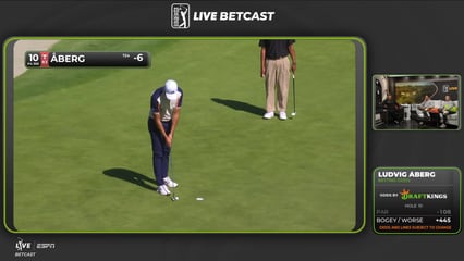 Ludvig Åberg | Round 4 | 10th hole | Shot 5 | 2026 The Genesis
