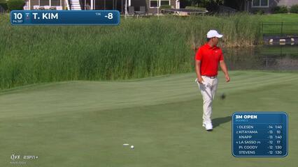 Tom Kim | Round 3 | 10th hole | Shot 5 | 2025 3M Open