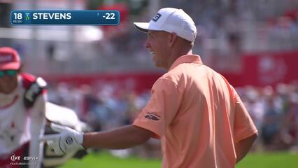 Sam Stevens | Round 4 | 18th hole | Shot 4 | 2025 3M Open
