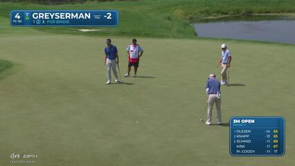 Max Greyserman | Round 2 | 4th hole | Shot 2 | 2025 3M Open