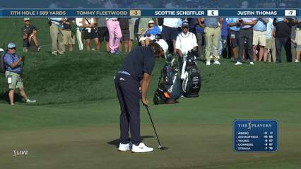 Tommy Fleetwood | Round 2 | 11th hole | Shot 5 | 2026 THE PLAYERS