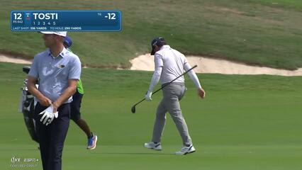 Alejandro Tosti | Round 3 | 12th hole | Shot 2 | 2025 Mexico Open
