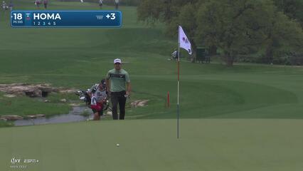 Max Homa | Round 2 | 18th hole | Shot 3 | 2025 Valero