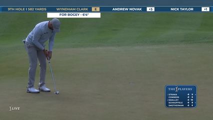 Wyndham Clark | Round 2 | 9th hole | Shot 6 | 2026 THE PLAYERS