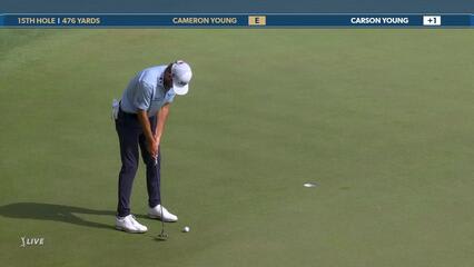 Cameron Young | Round 3 | 15th hole | Shot 4 | 2025 THE PLAYERS