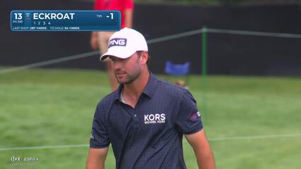 Austin Eckroat | Round 1 | 13th hole | Shot 2 | 2025 Rocket Classic