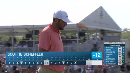 Scottie Scheffler | Round 3 | 16th hole | Shot 4 | 2025 Houston Open