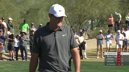 Scottie Scheffler | 2023 WM Phoenix Open | Round 3 | 7th hole | Shot 3