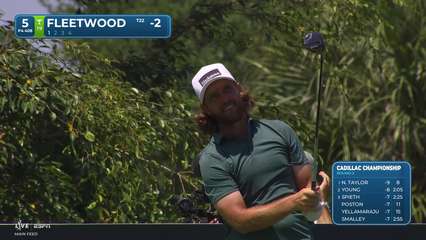Tommy Fleetwood | Round 2 | 5th hole | Shot 1 | 2026 Cadillac
