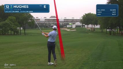 Mackenzie Hughes | Round 1 | 12th hole | Shot 2 | 2025 THE CJ CUP