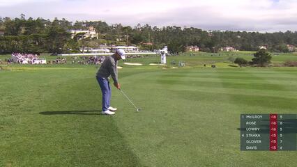 Lucas Glover | Round 4 | 8th hole | Shot 2 | 2025 AT&T Pebble Beach