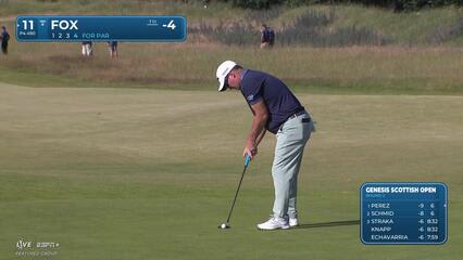 Ryan Fox | Round 2 | 11th hole | Shot 4 | 2025 Genesis Scottish Open