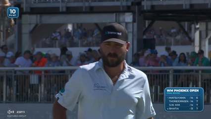 Stephan Jaeger | Round 4 | 10th hole | Shot 4 | 2026 WM Phoenix Open