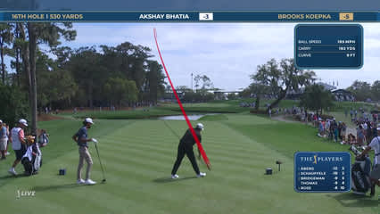 Brooks Koepka | Round 3 | 16th hole | Shot 1 | 2026 THE PLAYERS