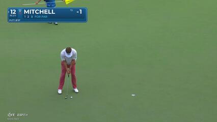 Keith Mitchell | Round 1 | 12th hole | Shot 3 | 2025 Wyndham