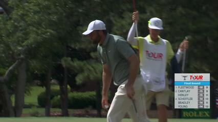 Scottie Scheffler | Round 4 | 13th hole | Shot 4 | 2025 TOUR Championship
