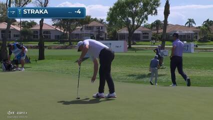 Sepp Straka | Round 1 | 4th hole | Shot 4 | 2025 Cognizant Classic