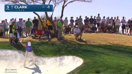 Wyndham Clark | Round 1 | 5th hole | Shot 2 | 2025 WM Phoenix Open