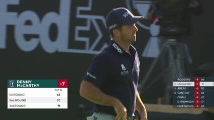 Denny McCarthy | Round 3 | 18th hole | Shot 5 | 2025 Genesis