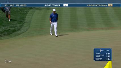 Hideki Matsuyama | Round 3 | 5th hole | Shot 4 | 2026 THE PLAYERS
