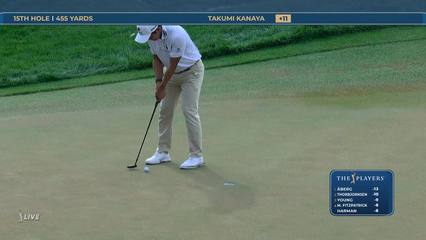 Takumi Kanaya | Round 4 | 15th hole | Shot 4 | 2026 THE PLAYERS