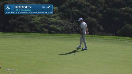 Lee Hodges | Round 2 | 3rd hole | Shot 3 | 2026 Farmers