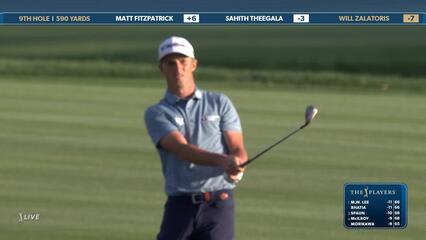 Will Zalatoris | Round 2 | 9th hole | Shot 3 | 2025 THE PLAYERS