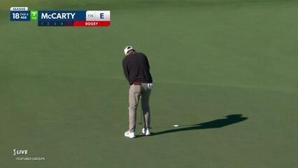 Matt McCarty | Round 1 | 18th hole | Shot 5 | 2024 The RSM Classic