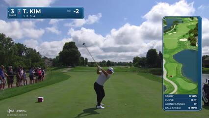 Tom Kim | Round 1 | 3rd hole | Shot 1 | 2025 3M Open