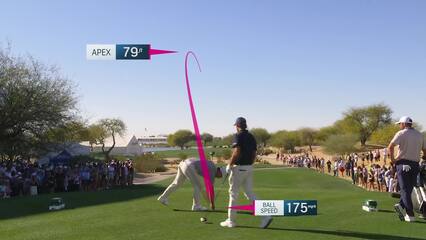 Tom Kim | Round 1 | 11th hole | Shot 1 | 2025 WM Phoenix Open