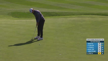 Jordan Spieth | Round 2 | 14th hole | Shot 5 | 2026 AT&T Pebble Beach