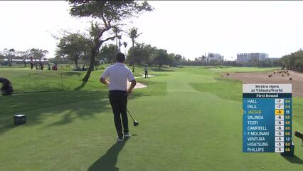 Stephan Jaeger | Round 1 | 16th hole | Shot 1 | 2025 Mexico Open