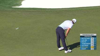 Viktor Hovland | Round 4 | 6th hole | Shot 4 | 2026 WM Phoenix Open