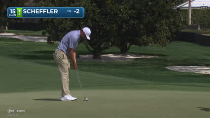 Scottie Scheffler | Round 1 | 15th hole | Shot 5 | 2026 Arnold Palmer