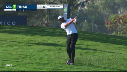 Tony Finau | 2023 Mexico Open | Round 2 | 12th hole | Shot 3