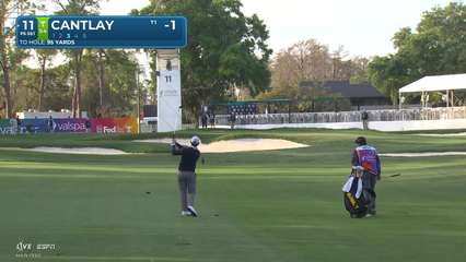 Patrick Cantlay | Round 1 | 11th hole | Shot 3 | 2026 Valspar