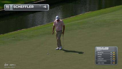 Scottie Scheffler | Round 1 | 15th hole | Shot 4 | 2025 FedEx St. Jude