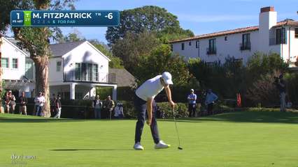 Matt Fitzpatrick | Round 4 | 1st hole | Shot 5 | 2026 The Genesis